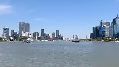 上海外滩风光延时视频视频的预览图
